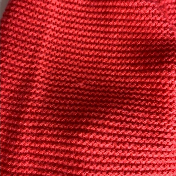 NY & Co embellished mock neck guava sweater small - Picture 6 of 7